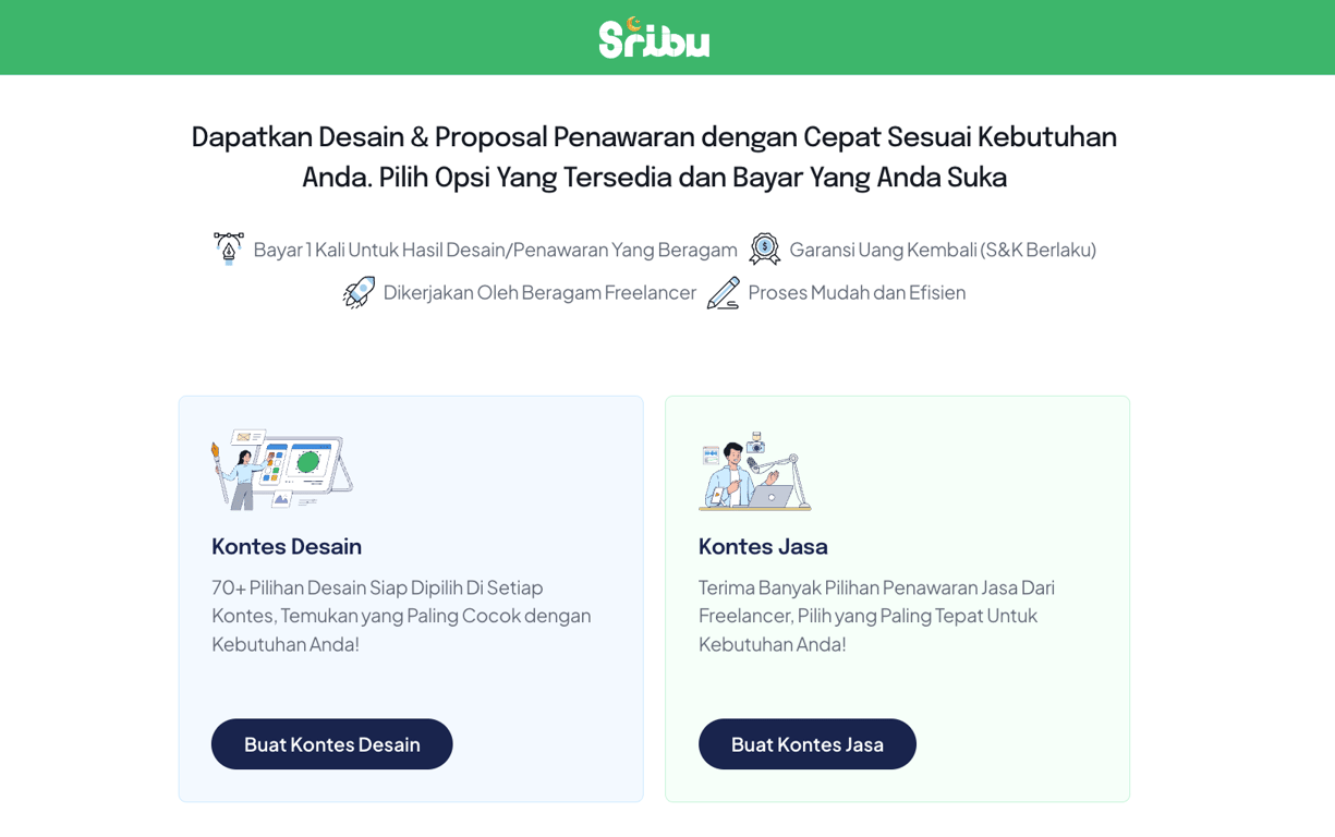 Jawab Tingginya Permintaan di Bidang Marketing, Sribu Luncurkan Kontes Jasa